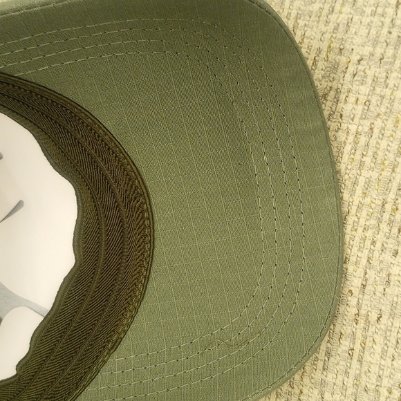 Highland Tactical Olive Mesh Logo/Flag Cap Stretch Fit NWT - Picture 9 of 9